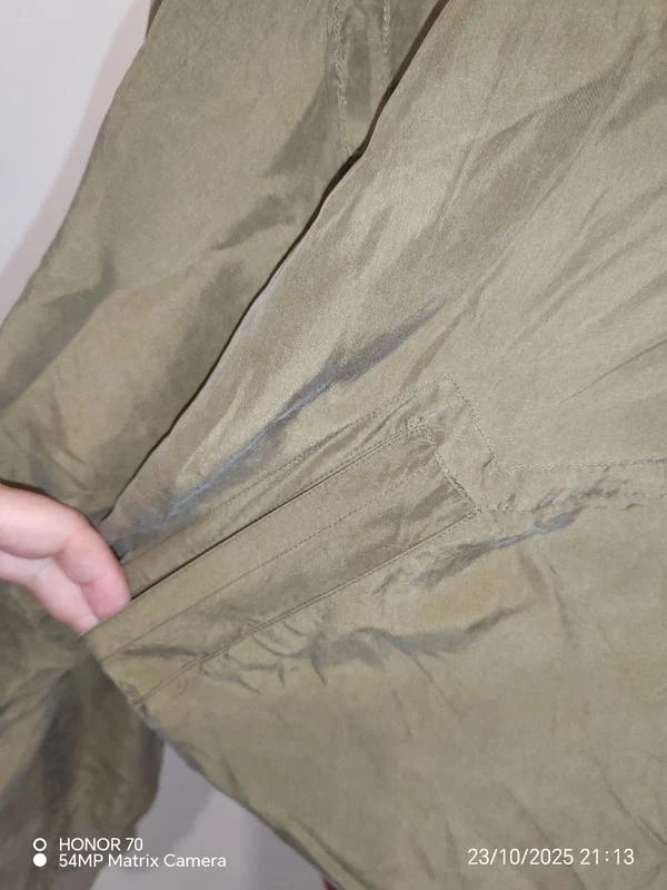 Bombers soltos em seda vintage – photo 6
